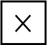 close button icon